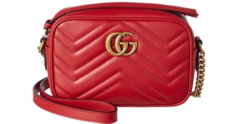 gucci red marmont camera bag|gucci marmont camera bag insert.